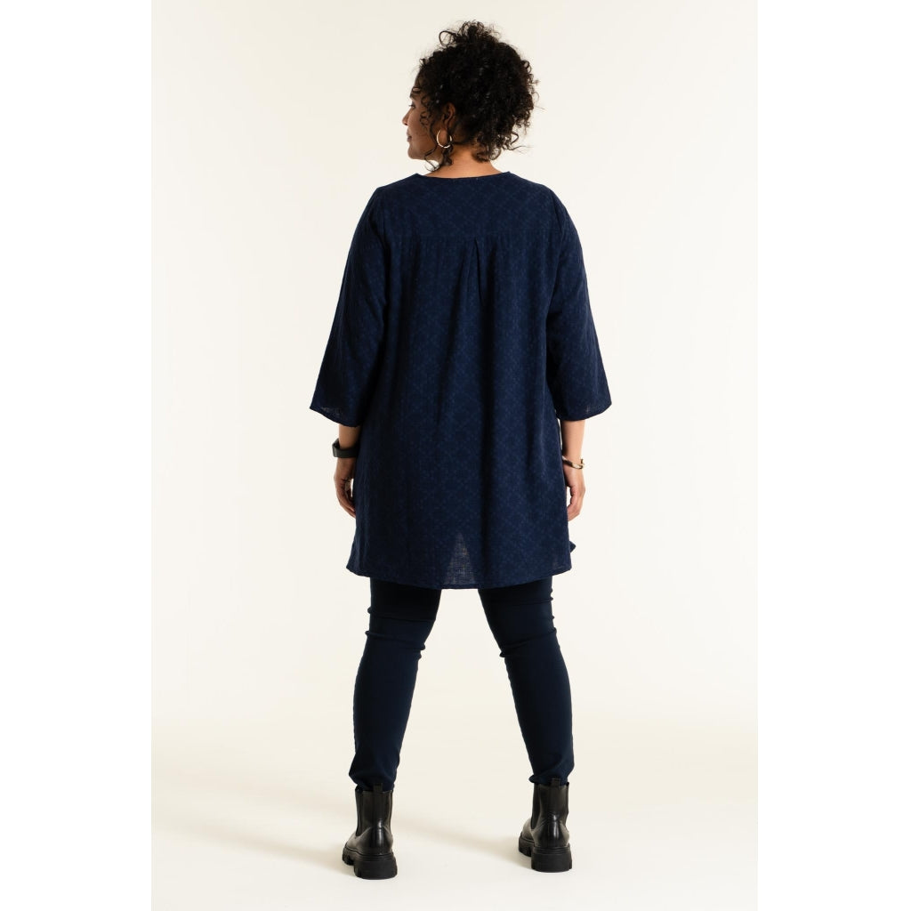 Studio Elsine Tunic Tunic Dark blue checks