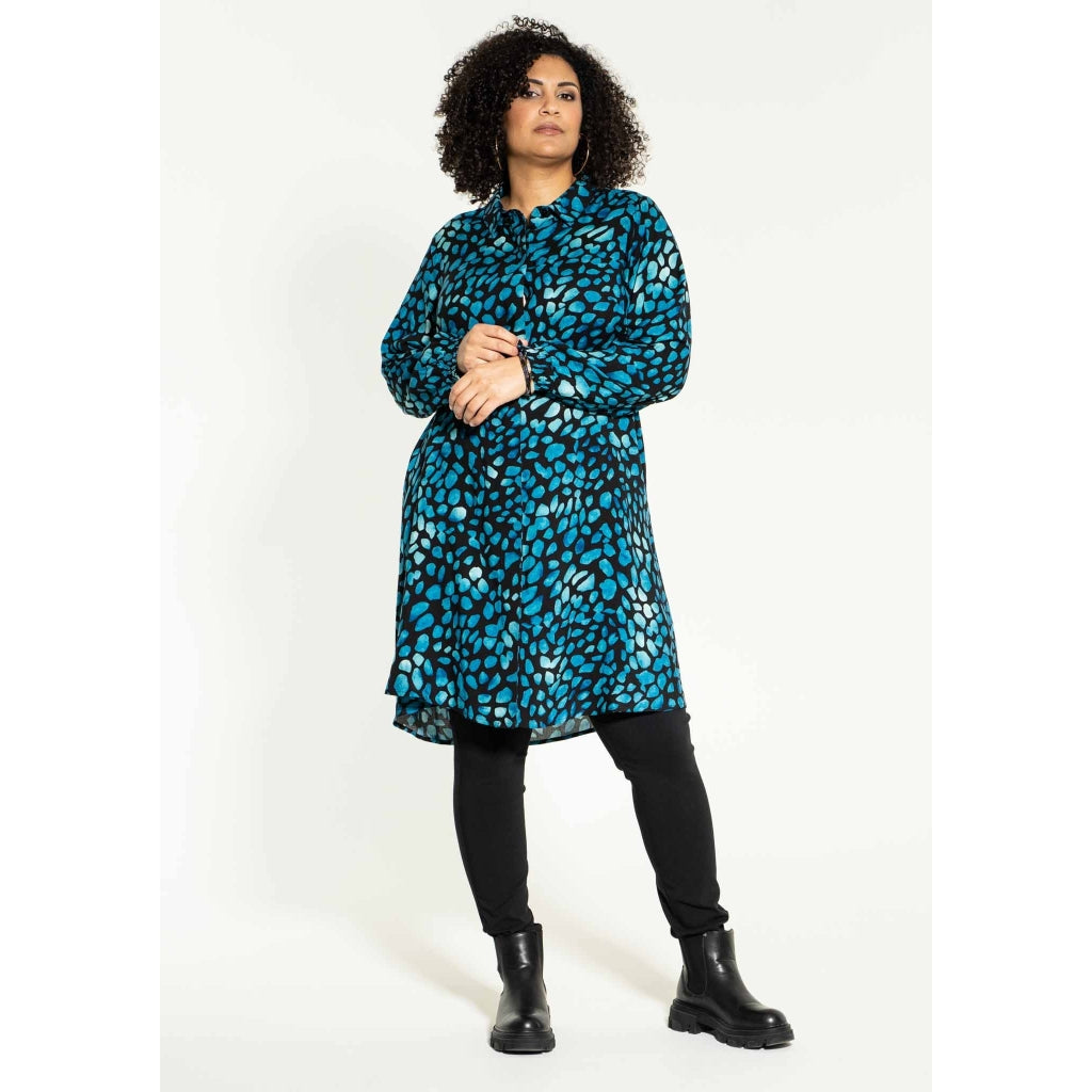 Studio Emilie Shirt Shirt Black with blue dots