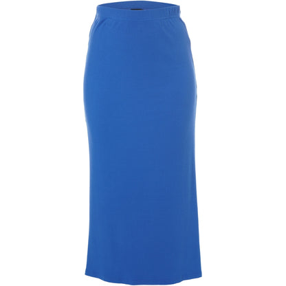 Studio Fanni rib skirt Skirt 74 Blue