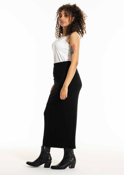 Studio Fanni rib skirt Skirt Black