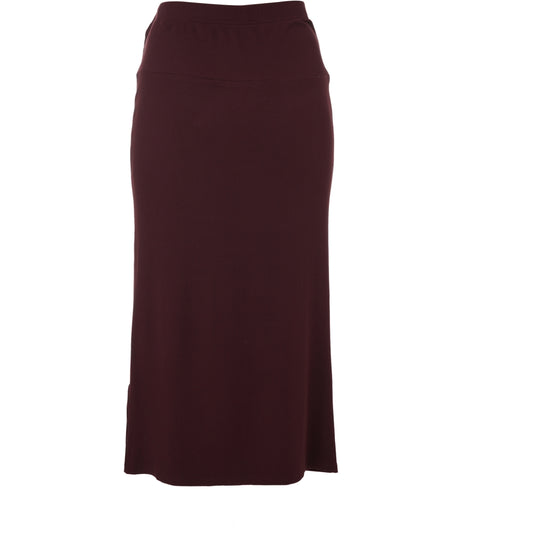 Studio Fanni rib skirt Skirt Bordeaux