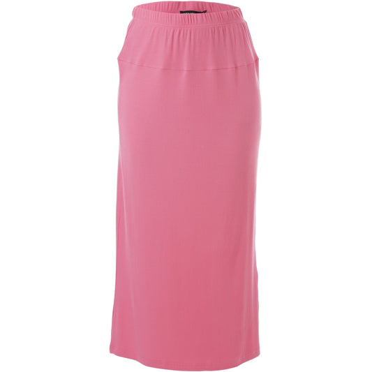 Studio Fanni rib skirt Skirt Pink