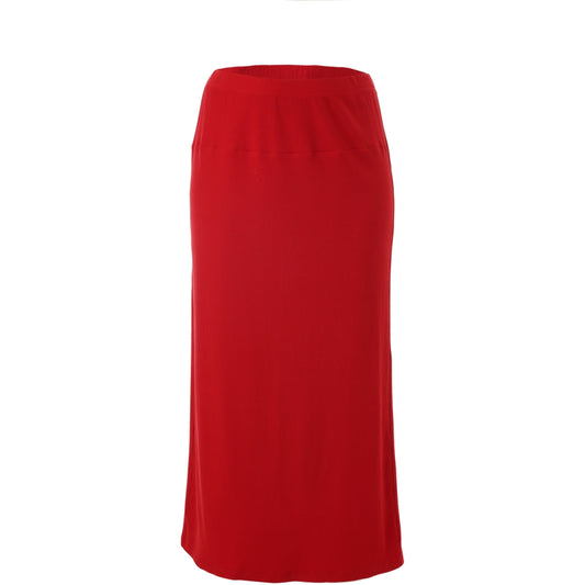 Studio Fanni rib skirt Skirt Red