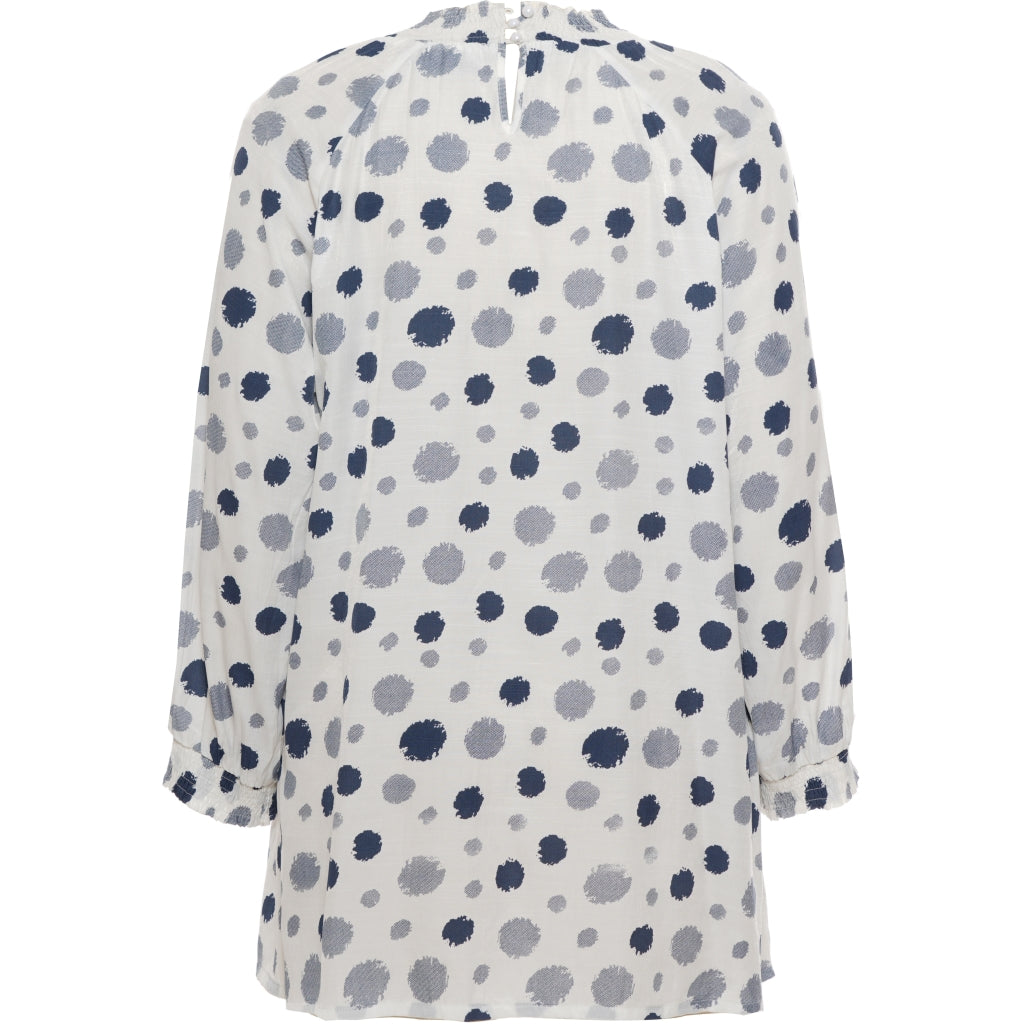 Studio Figen Tunic Tunic White with blue dots