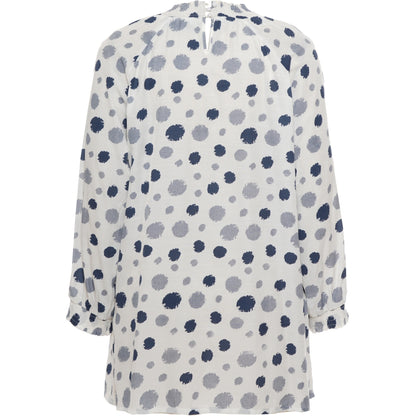 Studio Figen Tunic Tunic White with blue dots