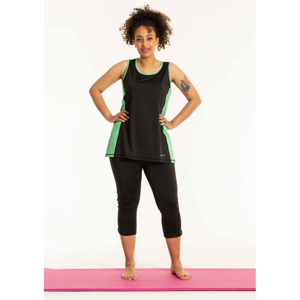 Studio Fitness Capri Capri Black/Green