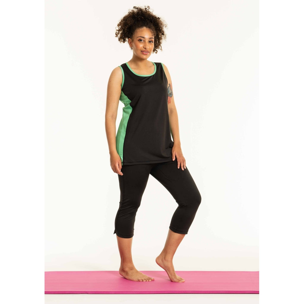 Studio Fitness Capri Capri Black/Green