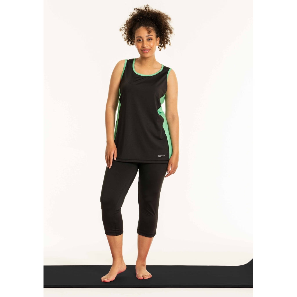 Studio Fitness Capri Capri Black/Green