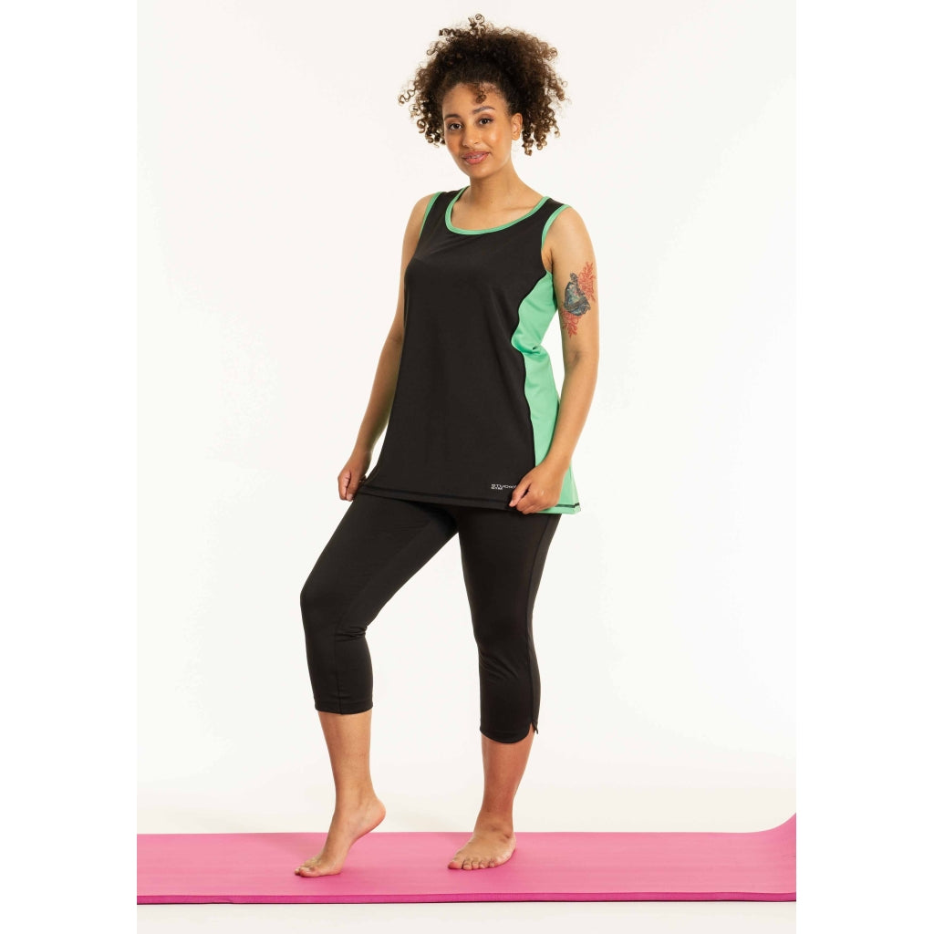 Studio Fitness Capri Capri Black/Green