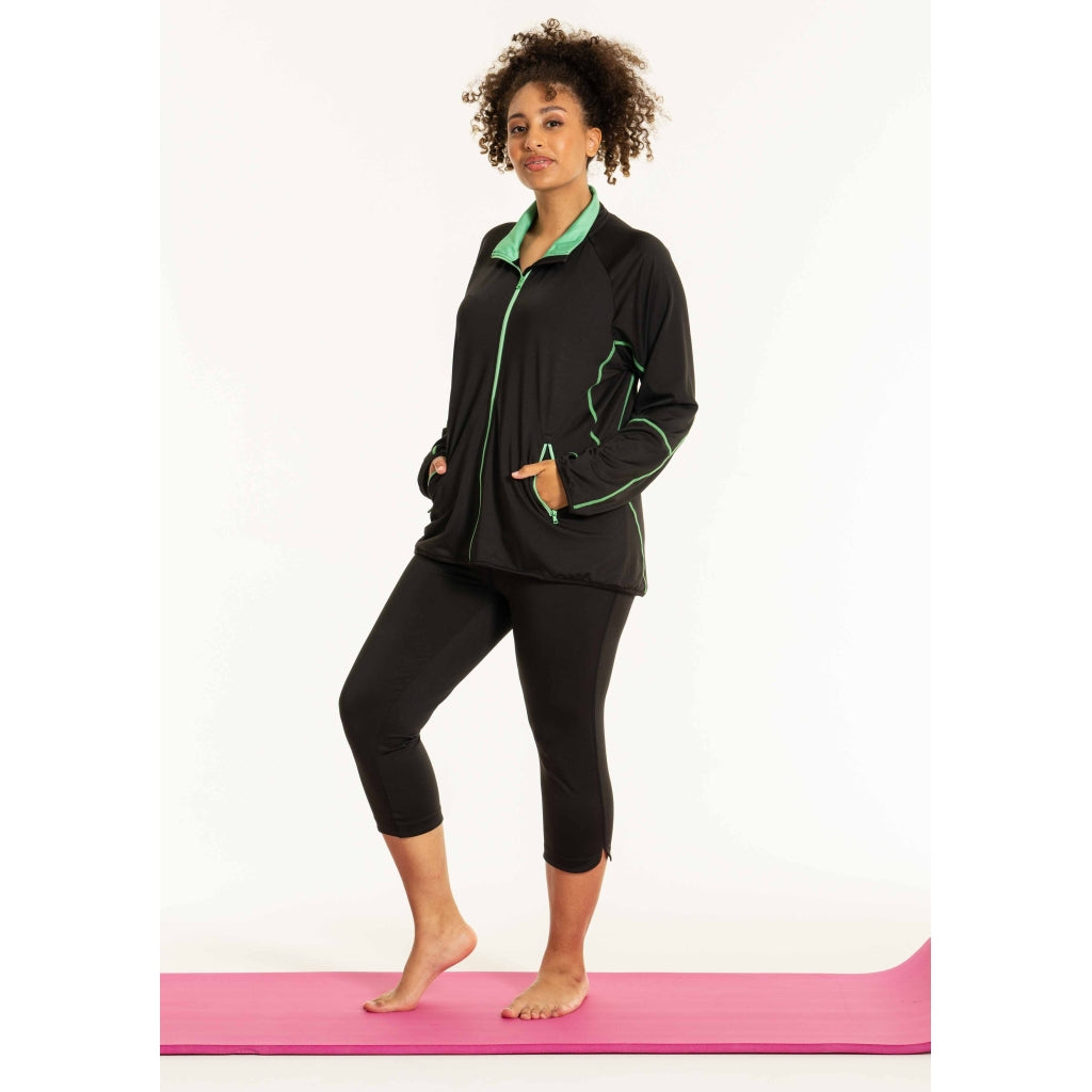 Studio Fitness Capri Capri Black/Green