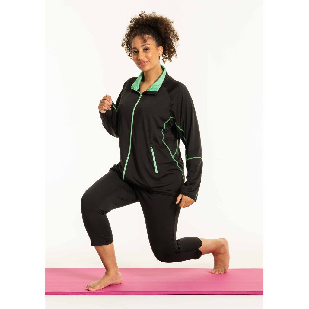 Studio Fitness Capri Capri Black/Green