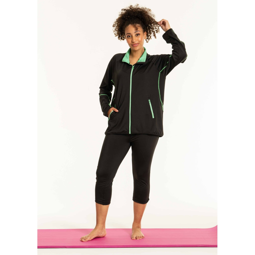 Studio Fitness Capri Capri Black/Green