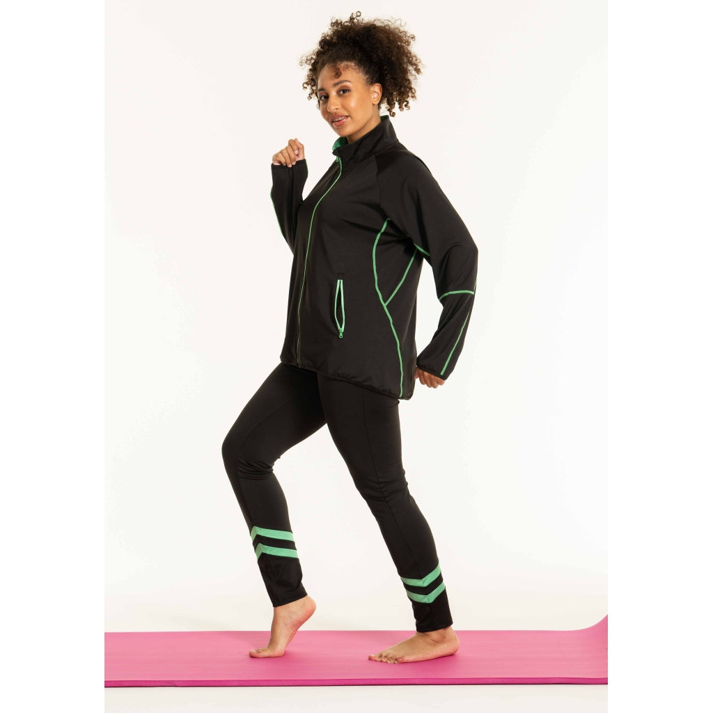 Studio Fitness Jacket Jacket Black/Green