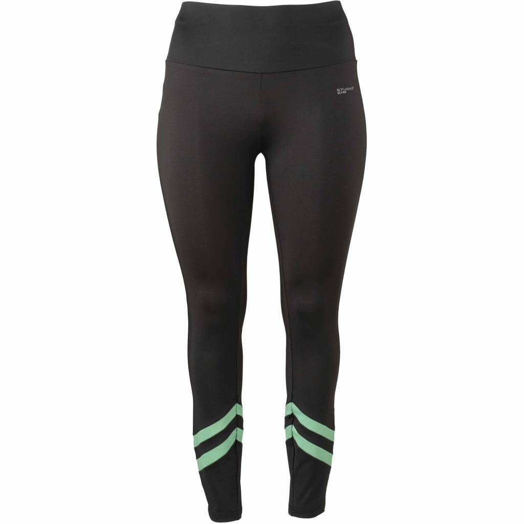 Studio Fitness Leggings Leggings Black/Green