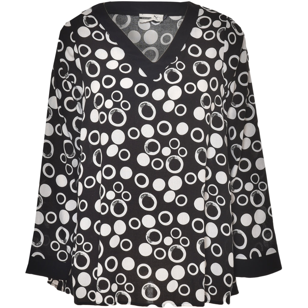 Studio Frida Blouse Blouse Black/White