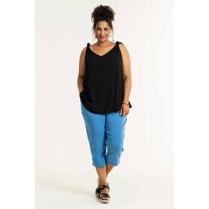 Studio Gabi Capri bengalin trousers Trousers light Blue