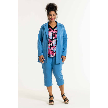 Studio Gabi Capri bengalin trousers Trousers light Blue