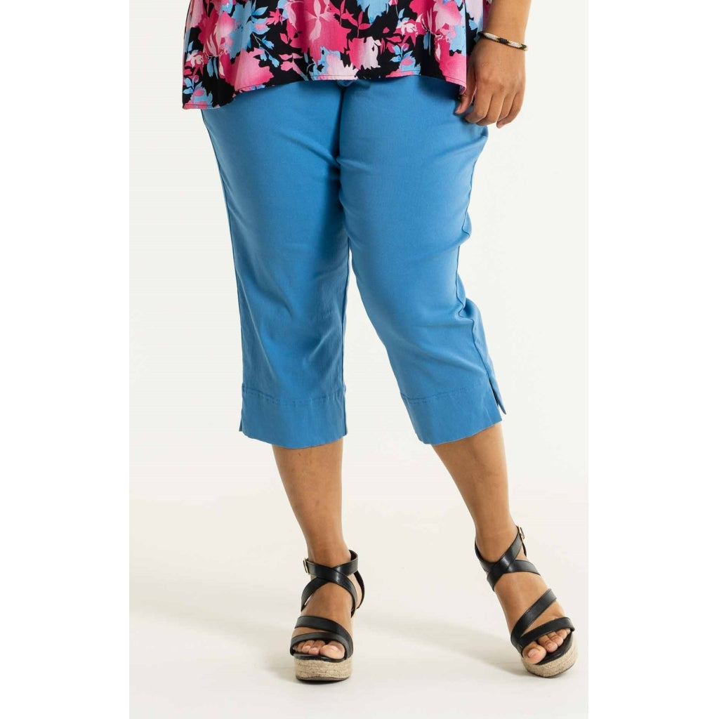 Studio Gabi Capri bengalin trousers Trousers light Blue