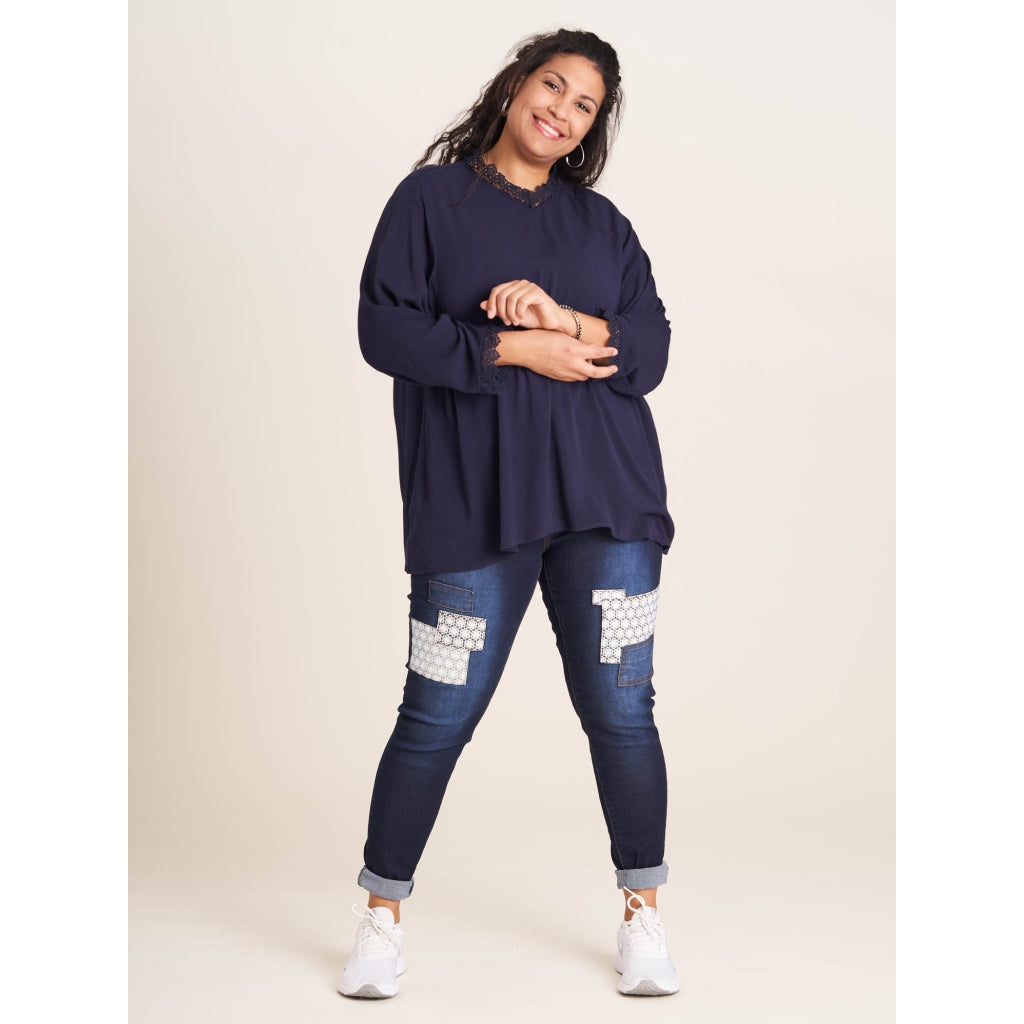 Studio Grabriella Blouse Blouse Navy