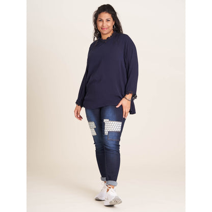 Studio Grabriella Blouse Blouse Navy