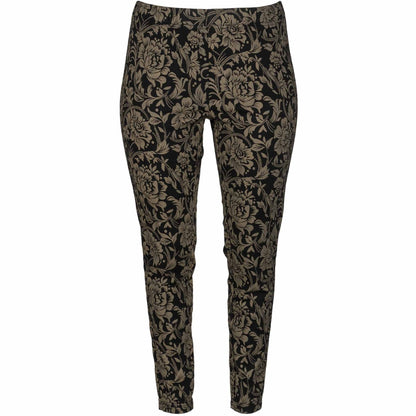 Studio Grace Leggings Leggings Brown flowers