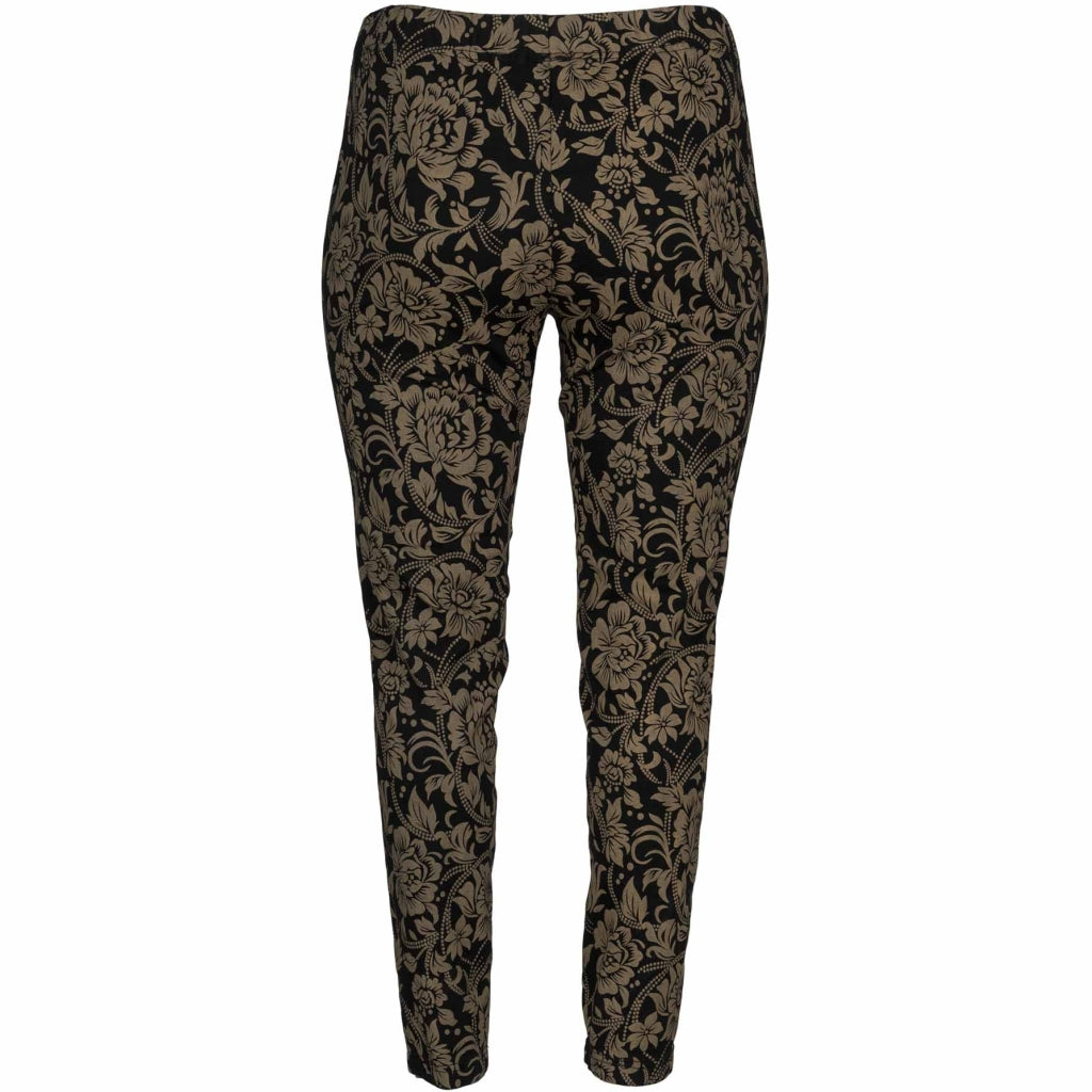 Studio Grace Leggings Leggings Brown flowers