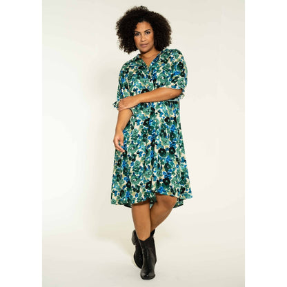 Studio Gunda Dress Dress Bright green flowers