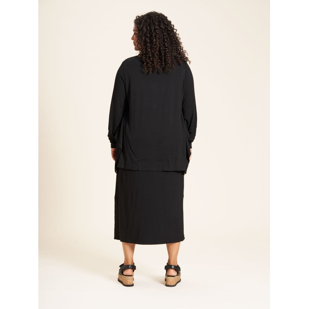 Studio Gunnva Poncho Dress Dress Black