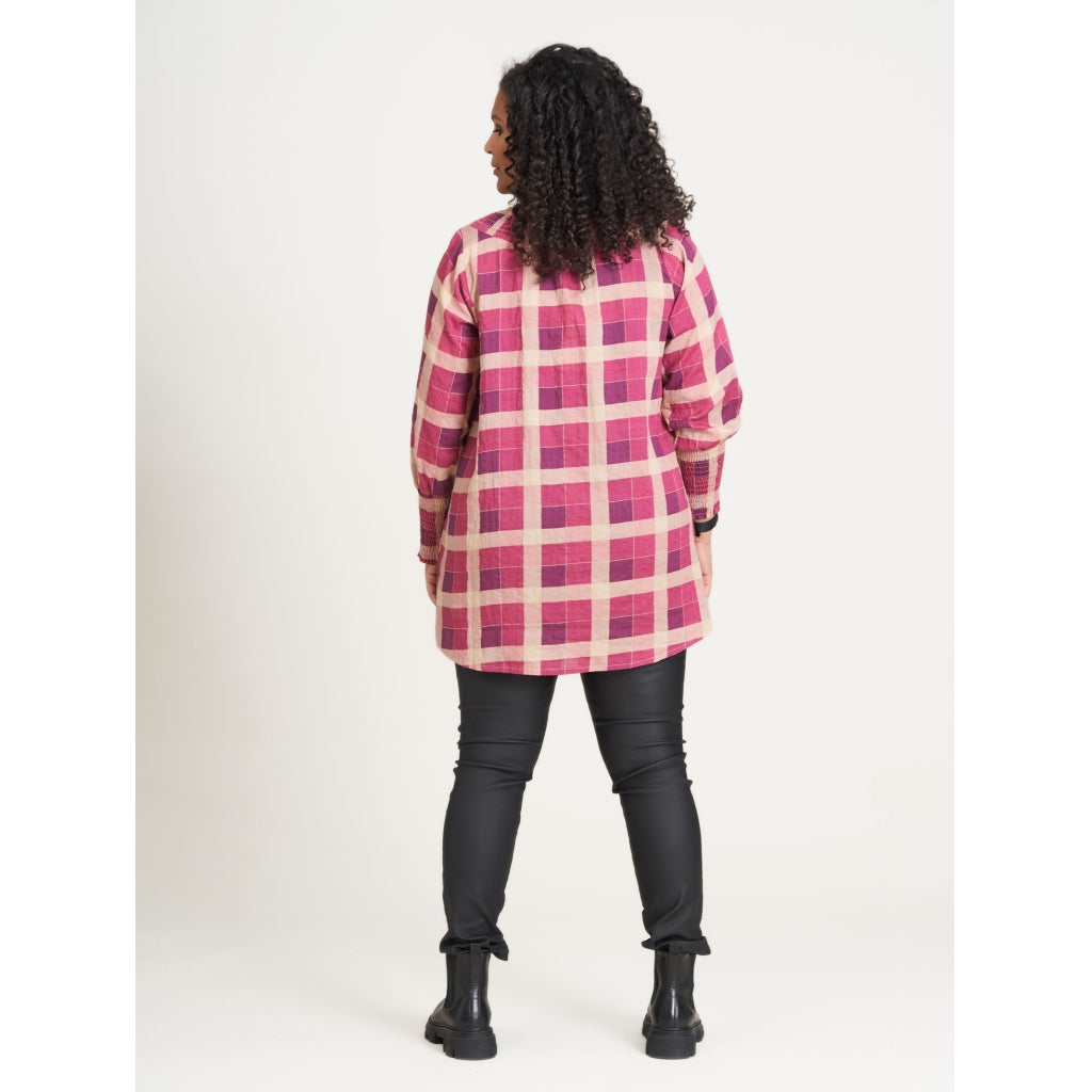 Studio Ilse Short Tunic Tunic Pink checks