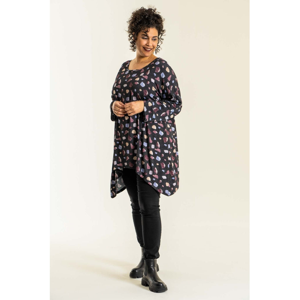 Studio Irena Tunic Tunic Black Plum