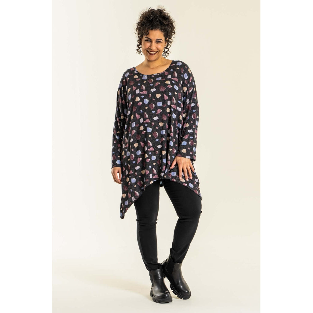 Studio Irena Tunic Tunic Black Plum