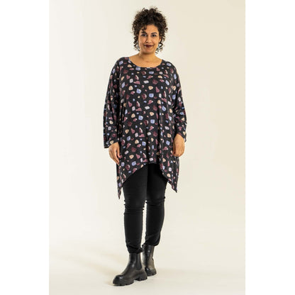 Studio Irena Tunic Tunic Black Plum