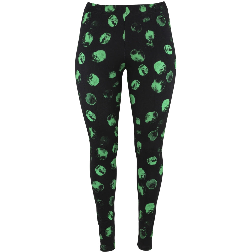 Studio Irene Leggings Leggings Black with Green