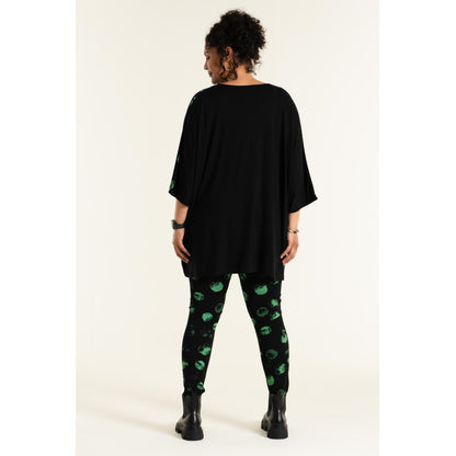 Studio Irene Leggings Leggings Black with Green