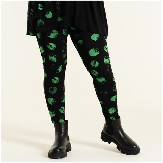 Studio Irene Leggings Leggings Black with Green