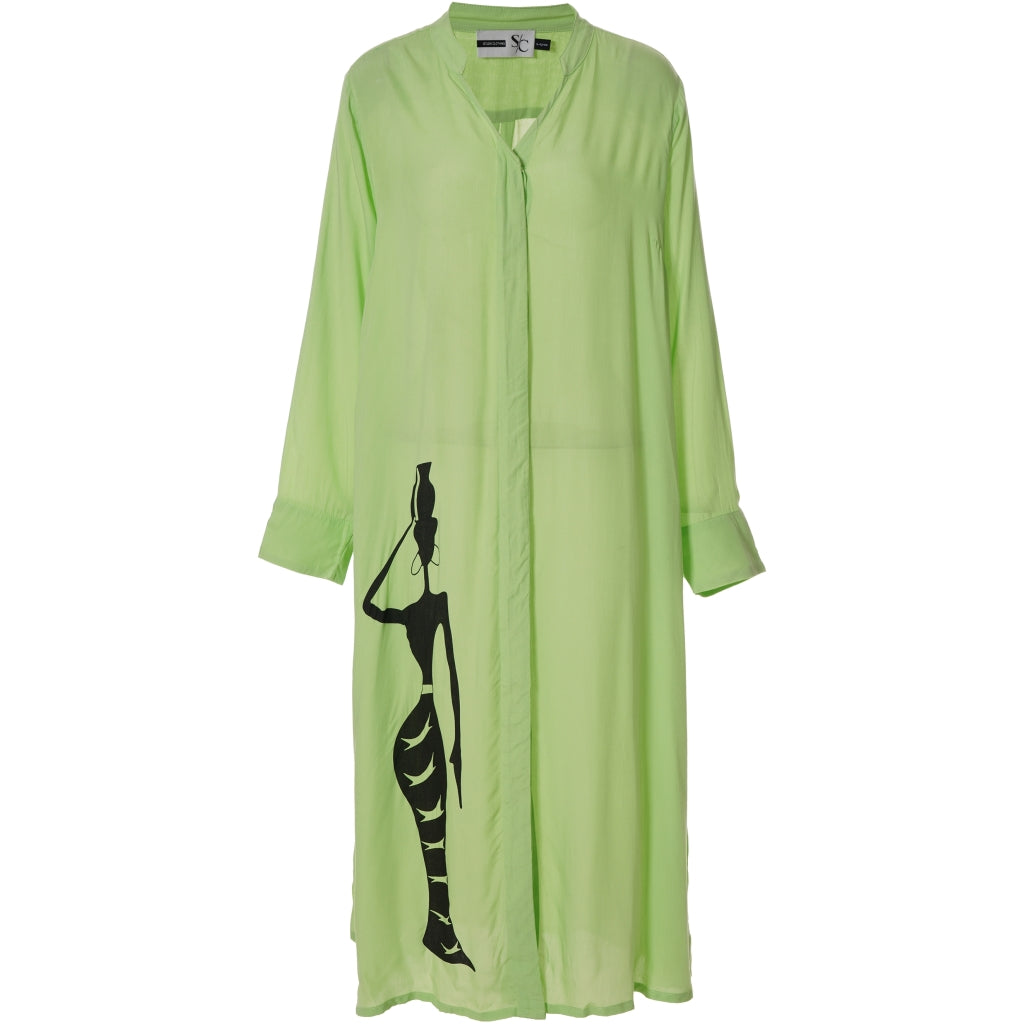 Studio Jean Shirt Dress Shirt Dress Lime