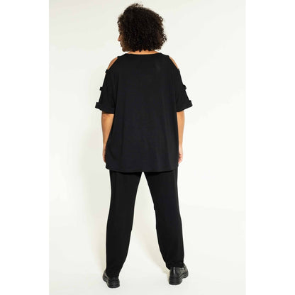 Studio Josa Blouse with shoulder details Blouse Black