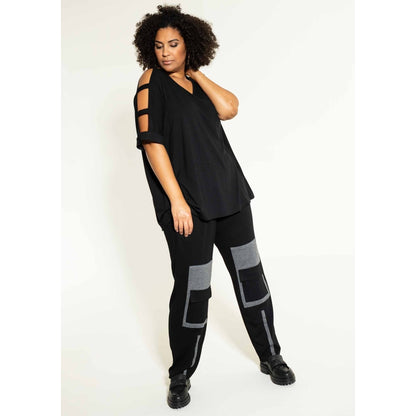 Studio Josa Blouse with shoulder details Blouse Black