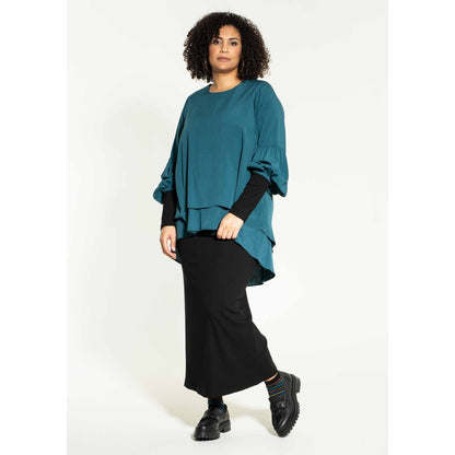 Studio Kadja Blouse Blouse Petrol