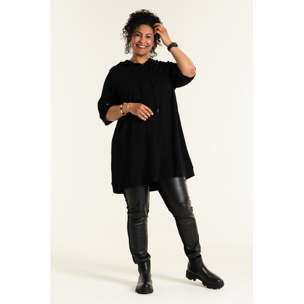 Studio Kenna Hoody Tunic Hoody Tunic Black