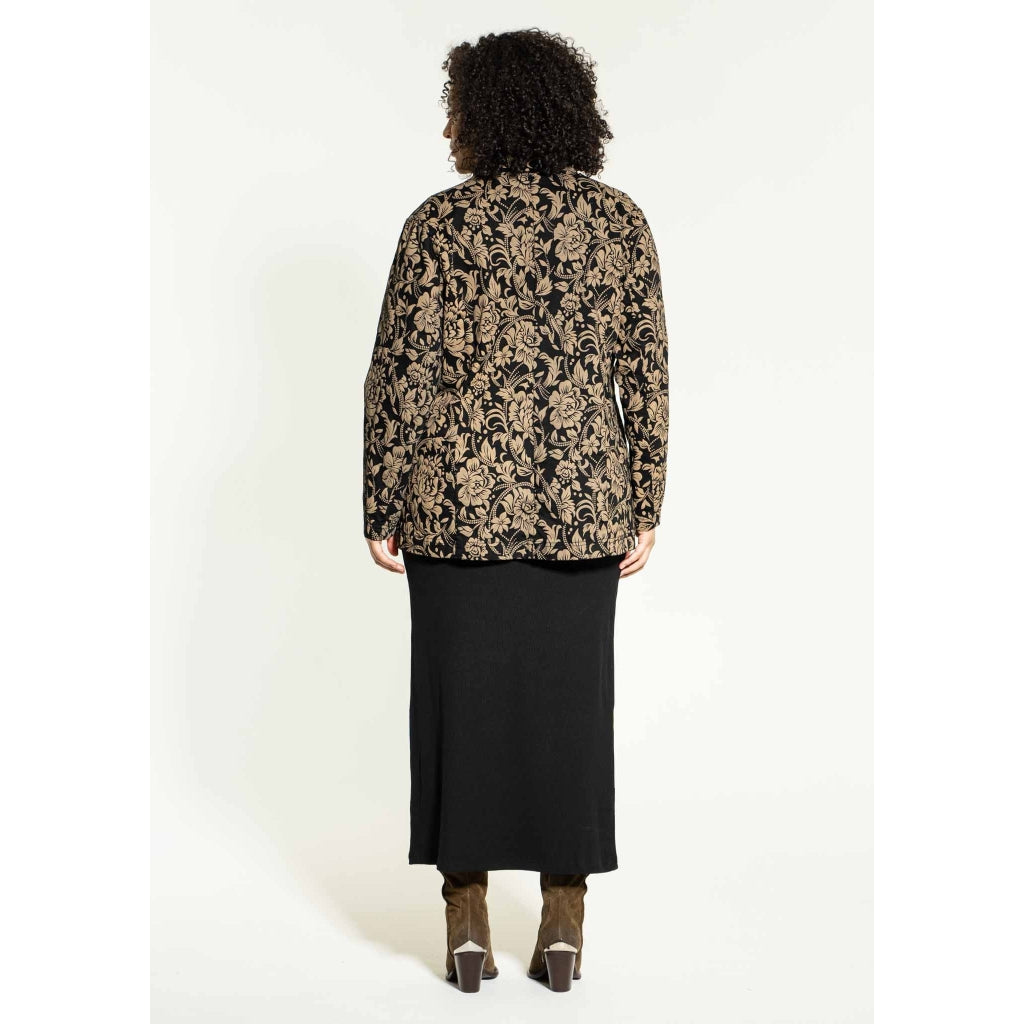 Studio Kirsi Jacket Jacket Brown flowers