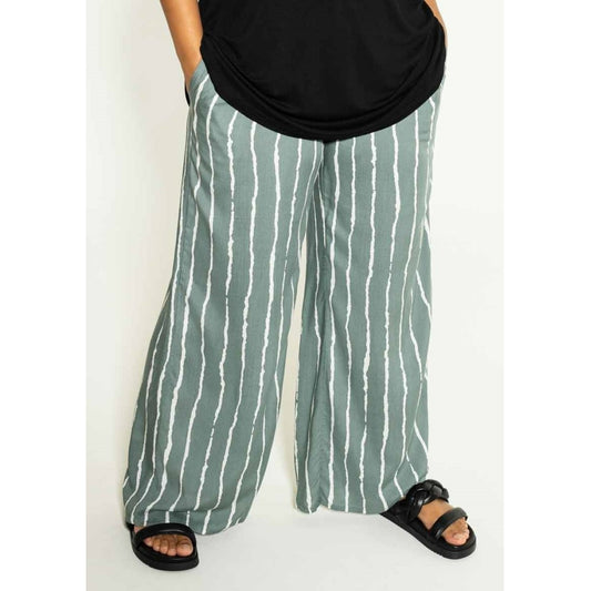 Studio Kristin Trousers Trousers Dusty Green print