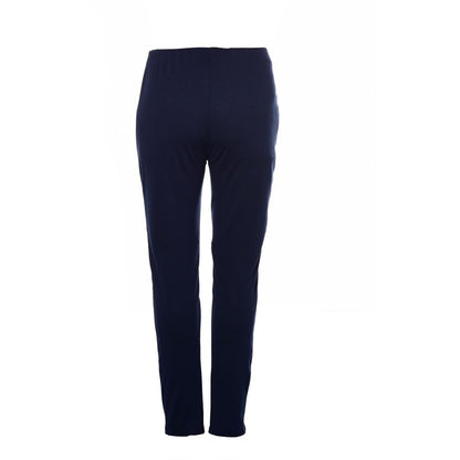 Studio Læder look leggings fra STUDIO CLOTHING Leggings Navy
