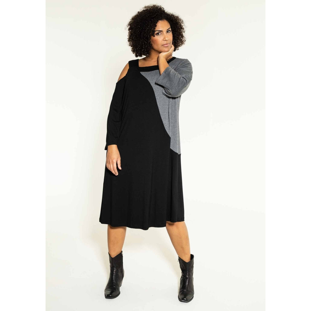 Studio Leona Dress Dress Black/Grey