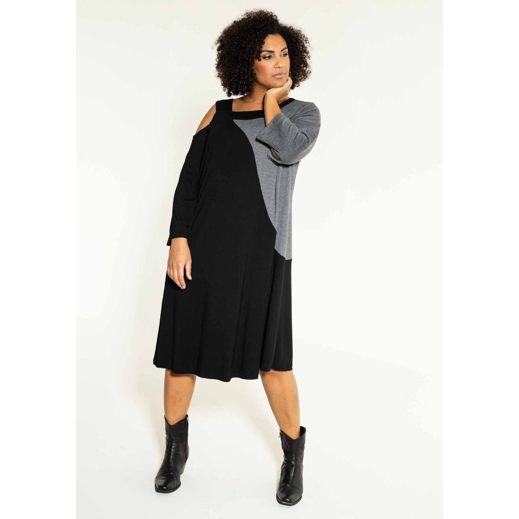 Studio Leona Dress Dress Black/Grey