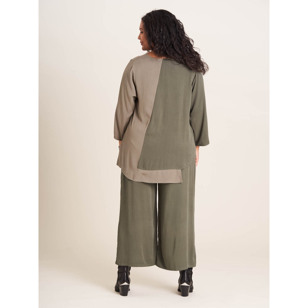 Studio Lissa Trousers Trousers Dark Green