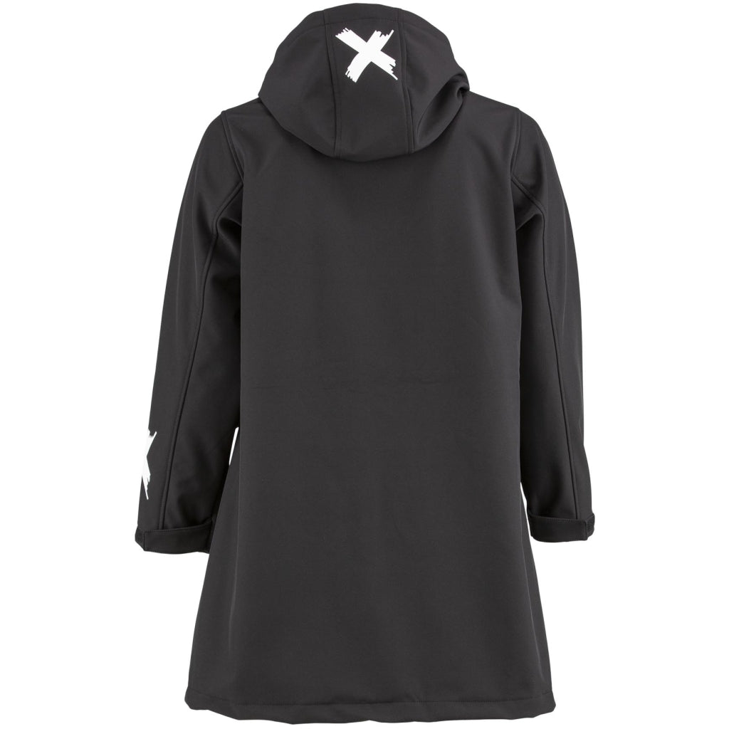 Studio Lotte Softshell Jacket Jacket Black with white crosses