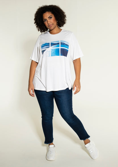 Studio Lusy T-shirt with print T-Shirt White with Print