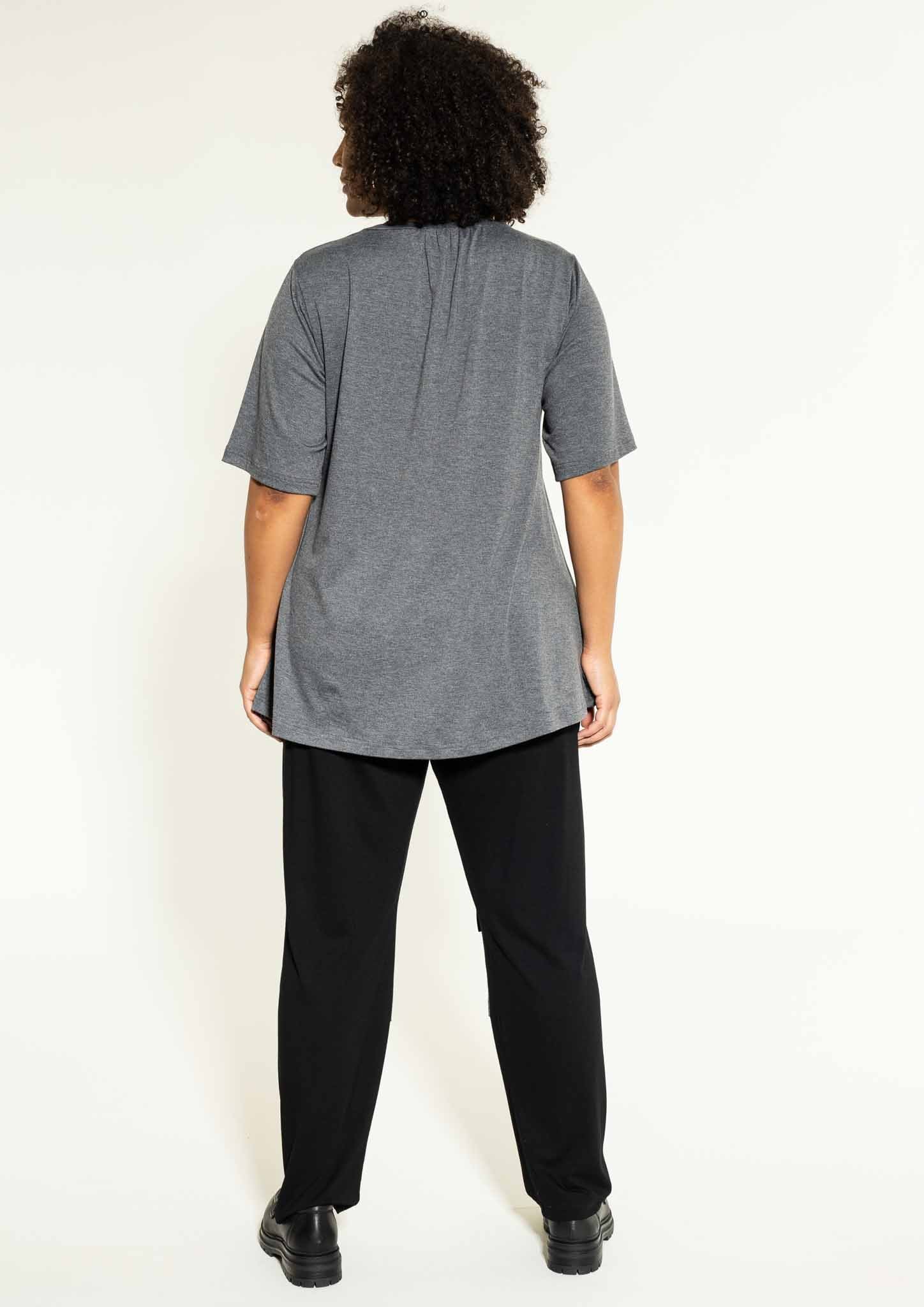 Studio Lykke T-shirt T-Shirt Grey Melange