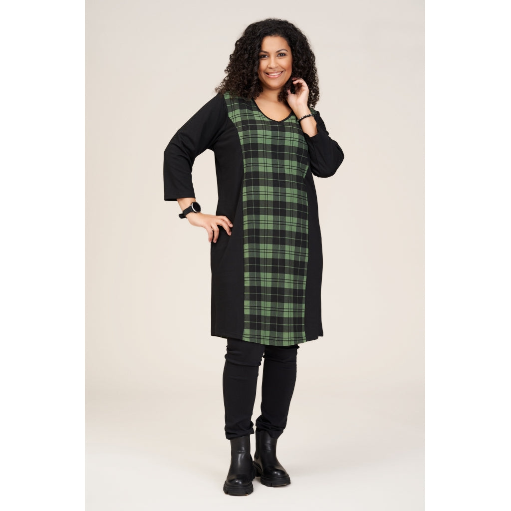 Studio Mariane Dress Dress Green Check